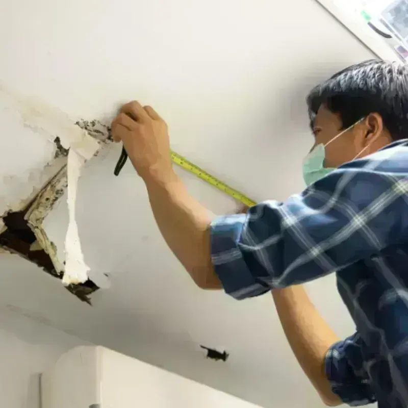 Ceiling And Wall Water Damage in West Menlo Park, CA